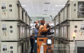 NMT-ZN-606 機(jī)械手自動(dòng)抓取,新能源汽車驅(qū)動(dòng)馬達(dá)自動(dòng)對接烘烤線(上海精進(jìn)電動(dòng))
